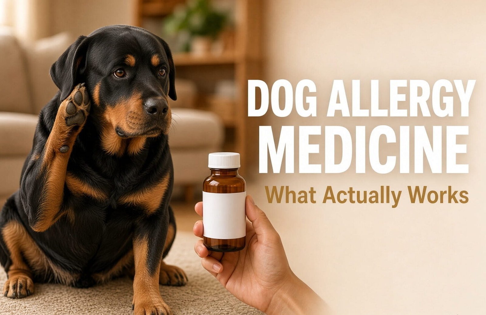 Dog Allergy Medicine: What Actually Works, Explained Simply