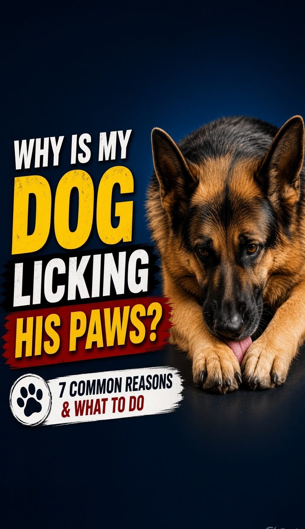 Why Is My Dog Licking His Paws? 7 Common Reasons and What to Do